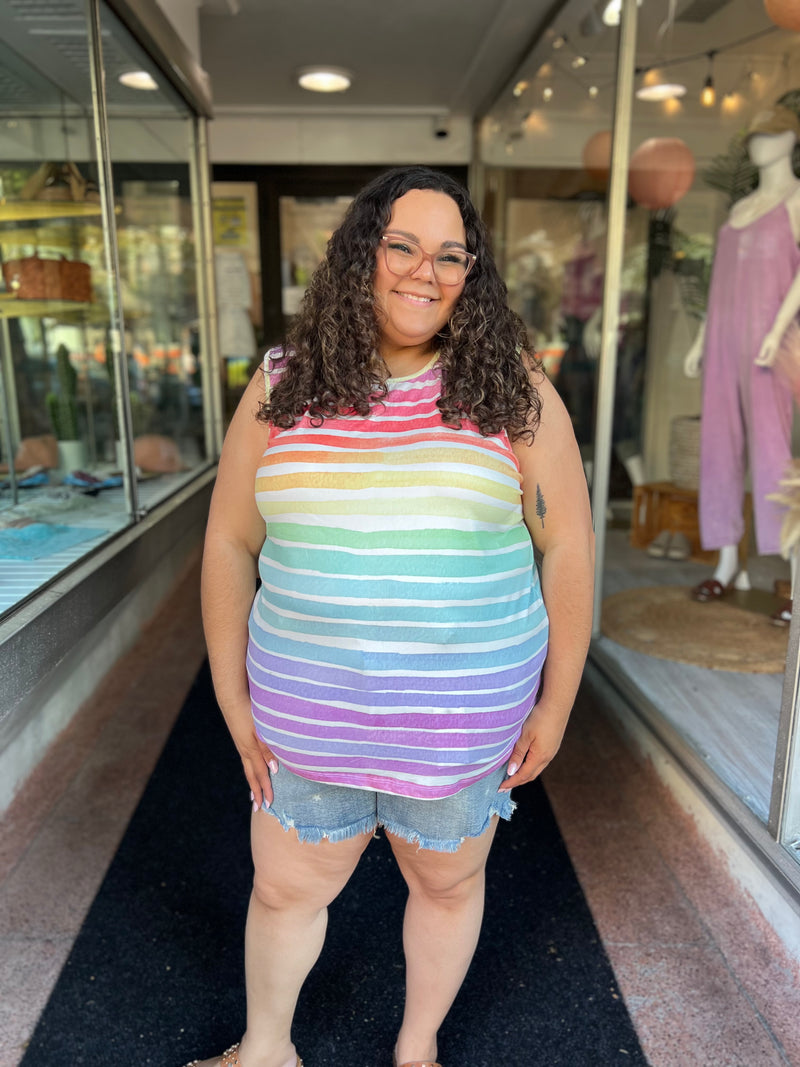 Over The Rainbow Tank Top