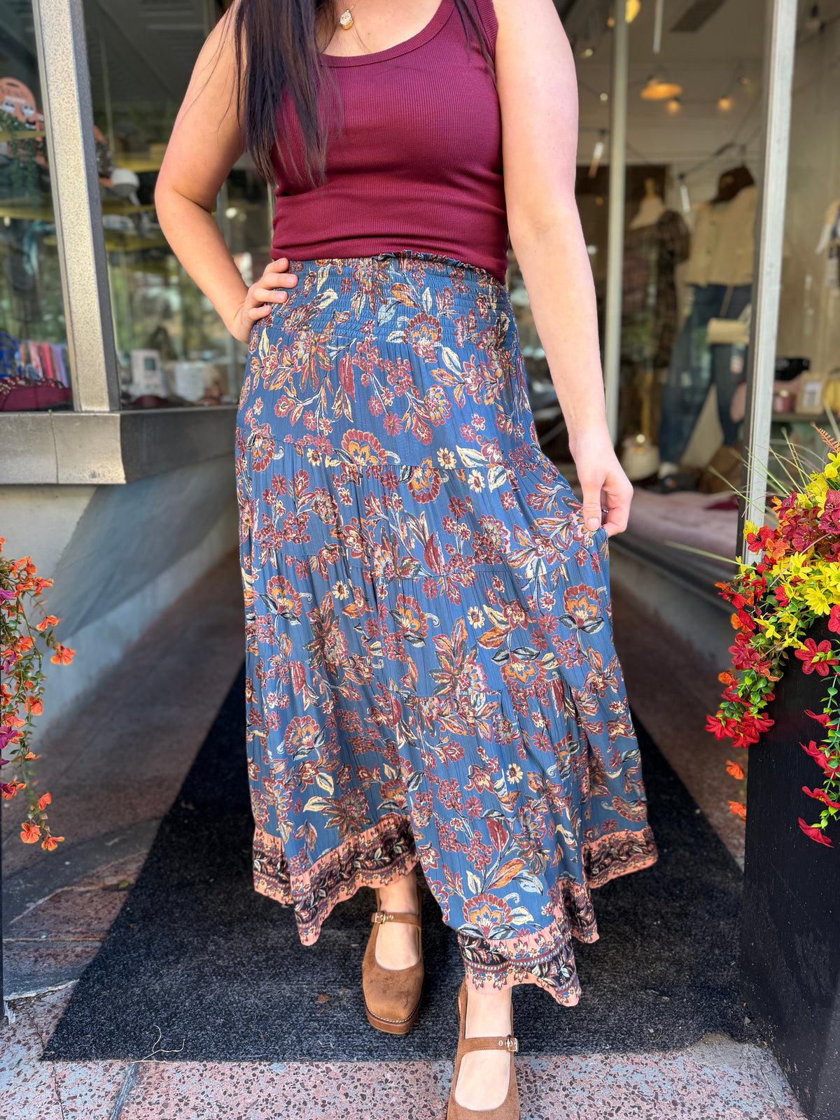 Visit Me Maxi Skirt