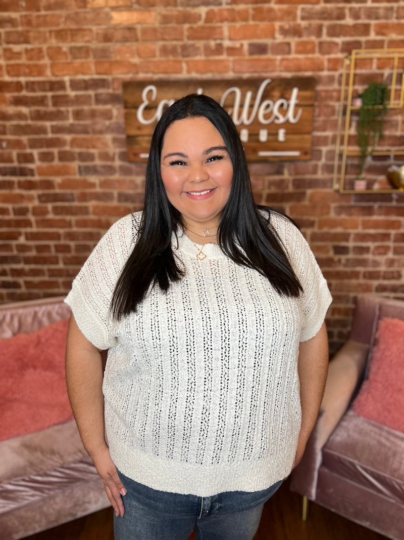 I Gotta Know Crochet Top