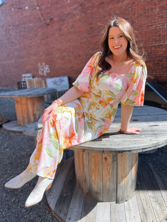 It'll All Work Out Maxi Dress