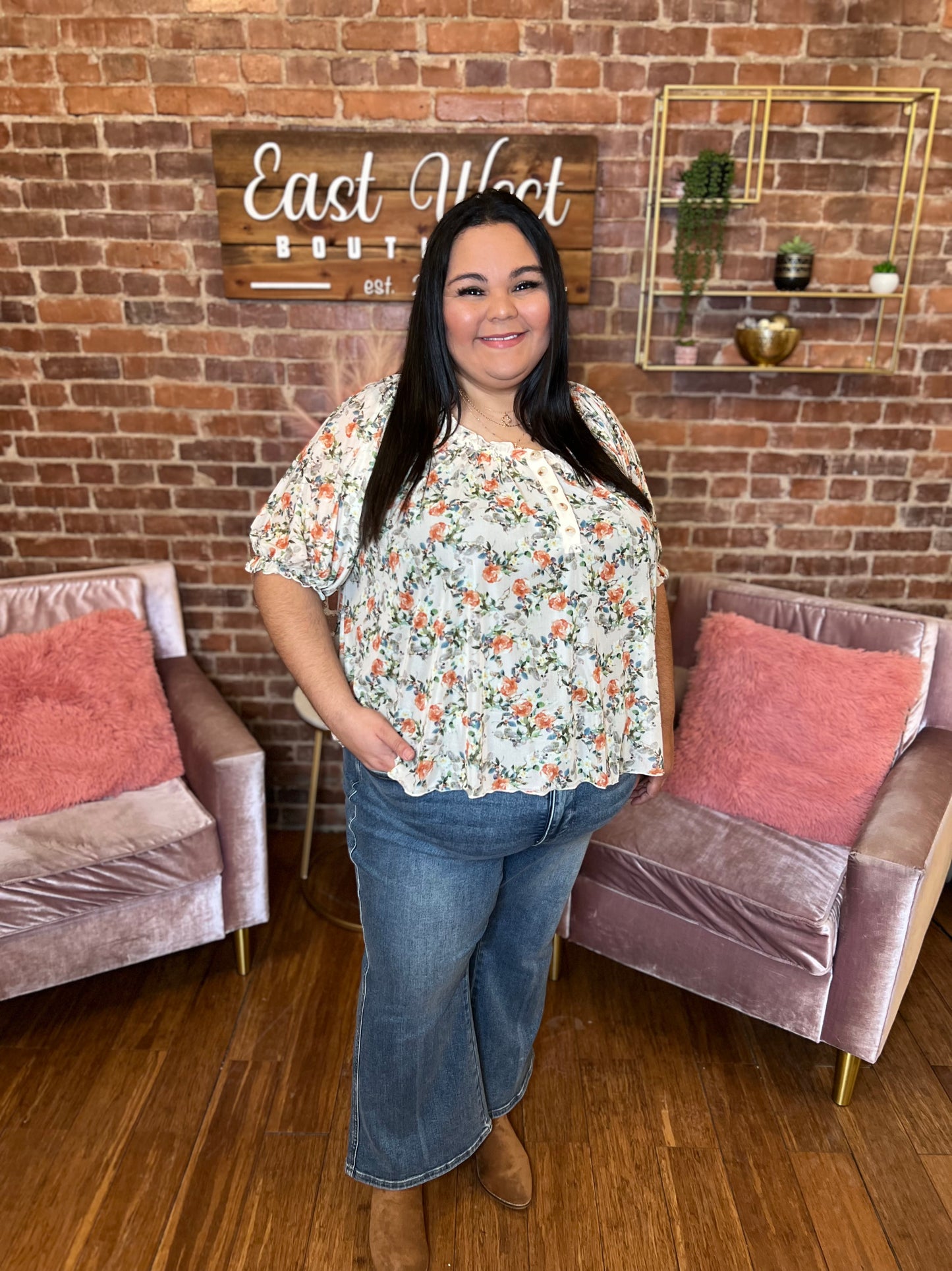Easy Breezy Floral Top