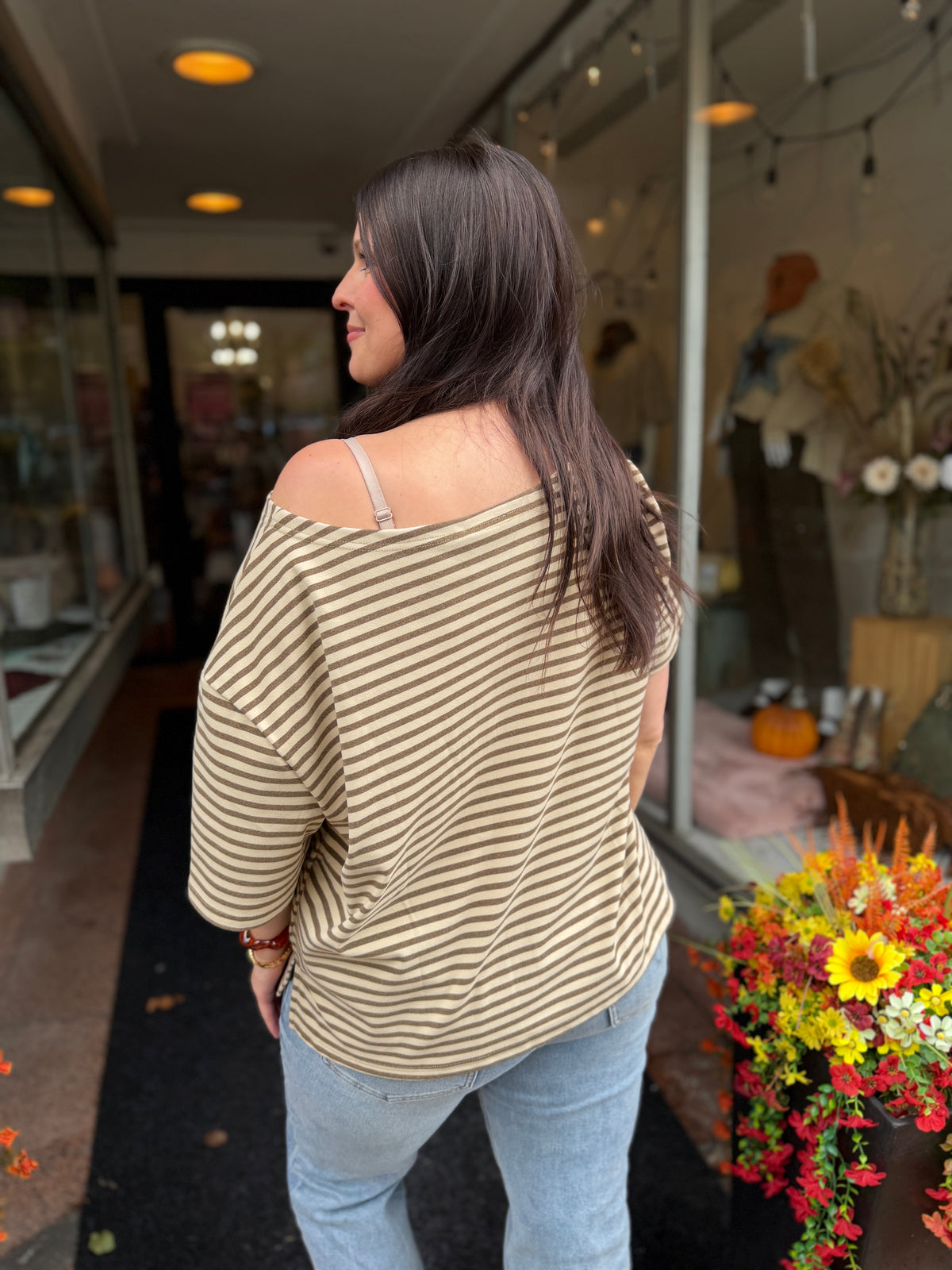 Roll With It Off-Shoulder Top