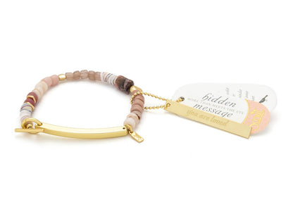Loved Hidden Message Bracelet