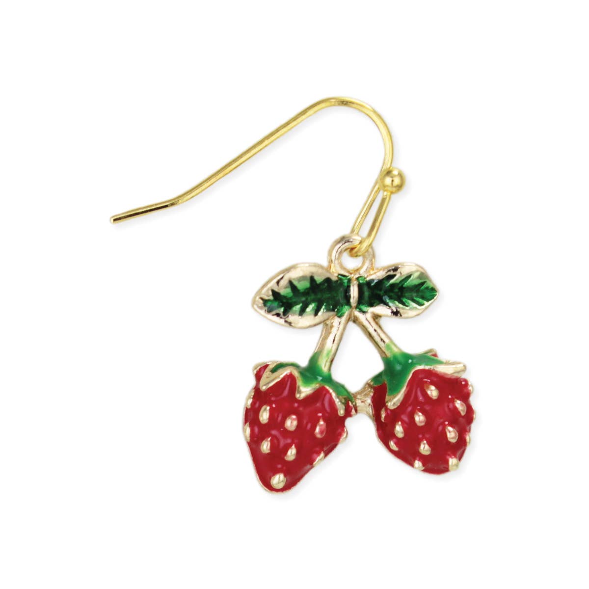 Juicy Strawberry Earrings