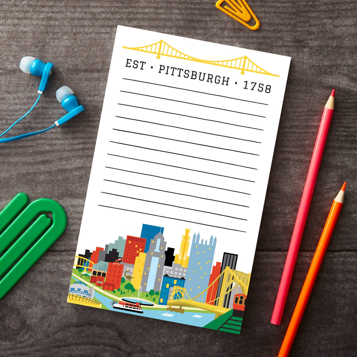 Notepad: Pittsburgh Stationery