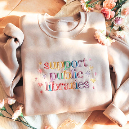Support Public Libraries Sweatshirt