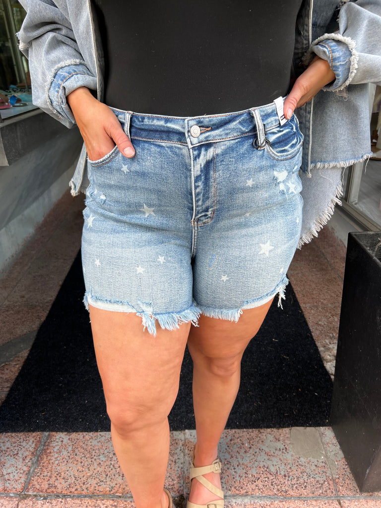 JB Star Cutoff Shorts