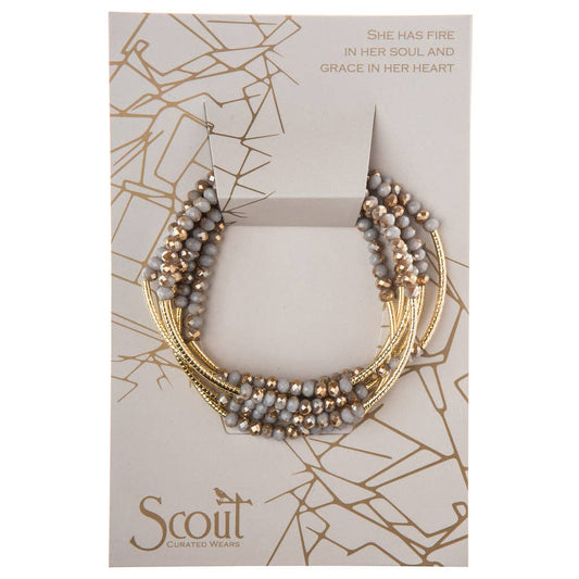 Silver Lining/Gold Scout Wrap