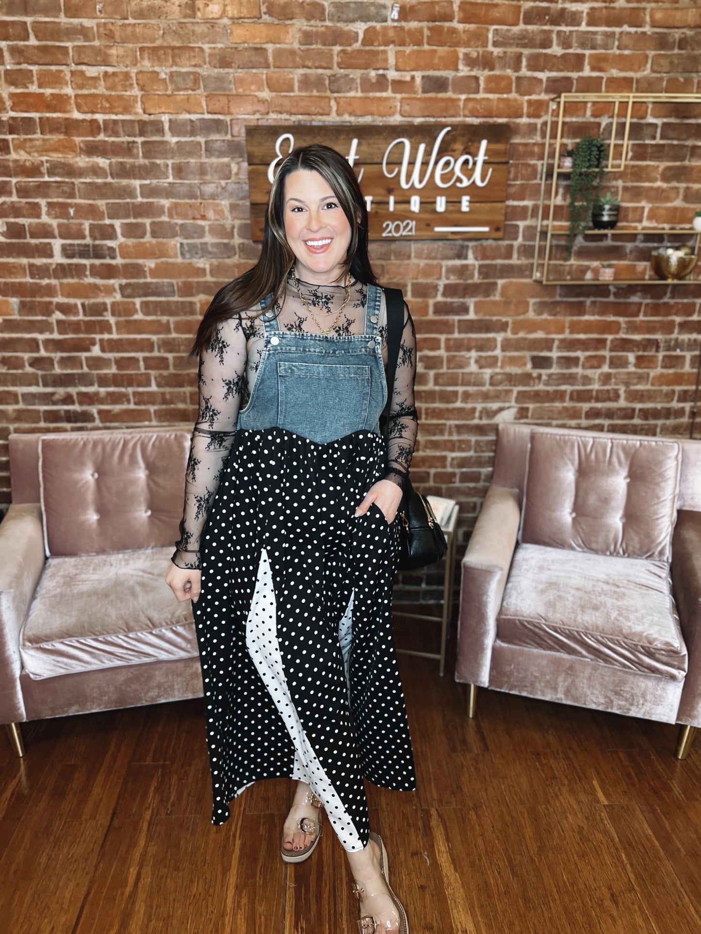 Stay With Me Denim Dress