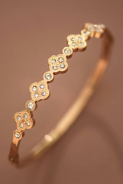 Clover Bangle Bracelet