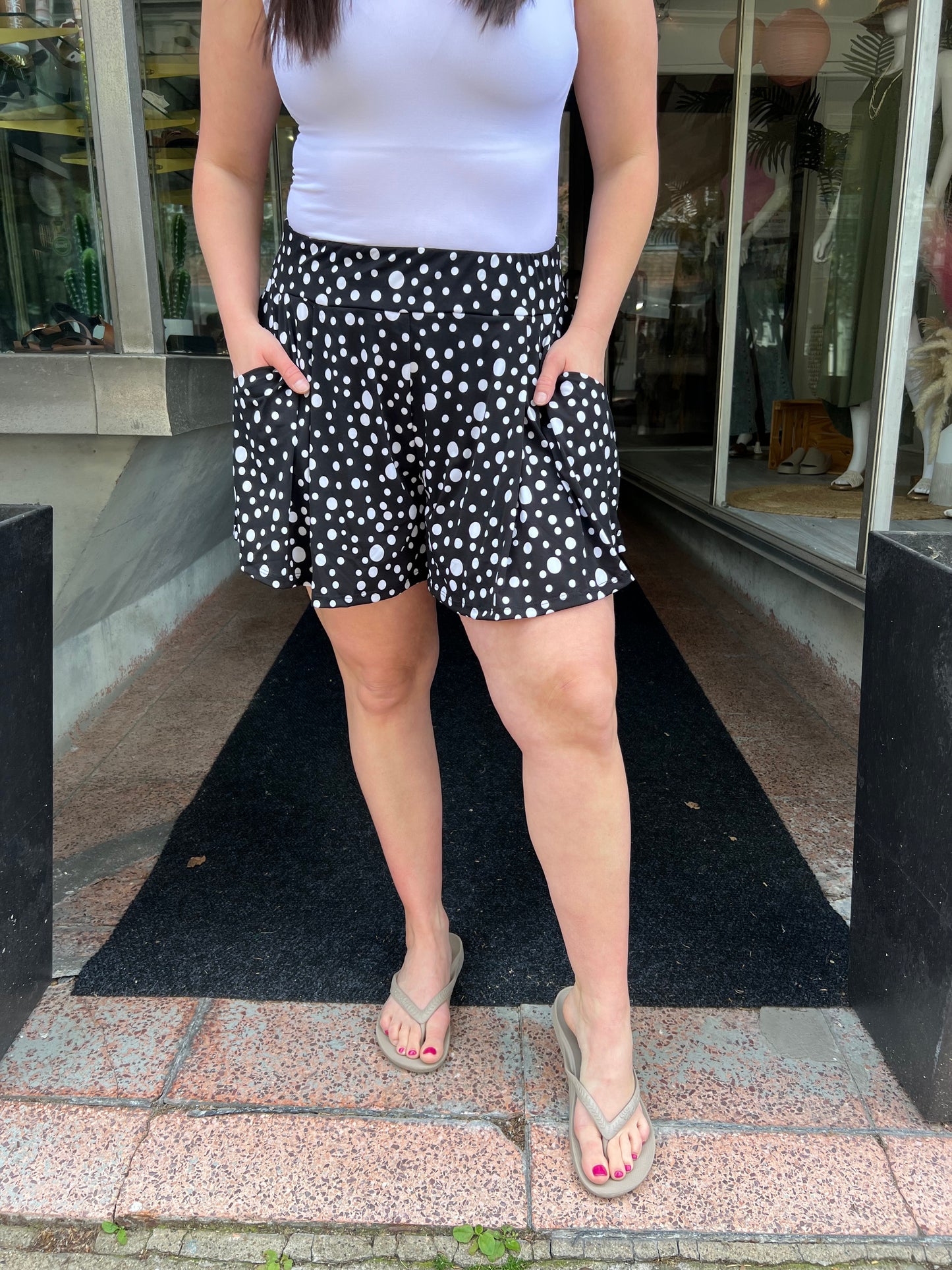 *Final Sale* WB Polka Dot Shorts