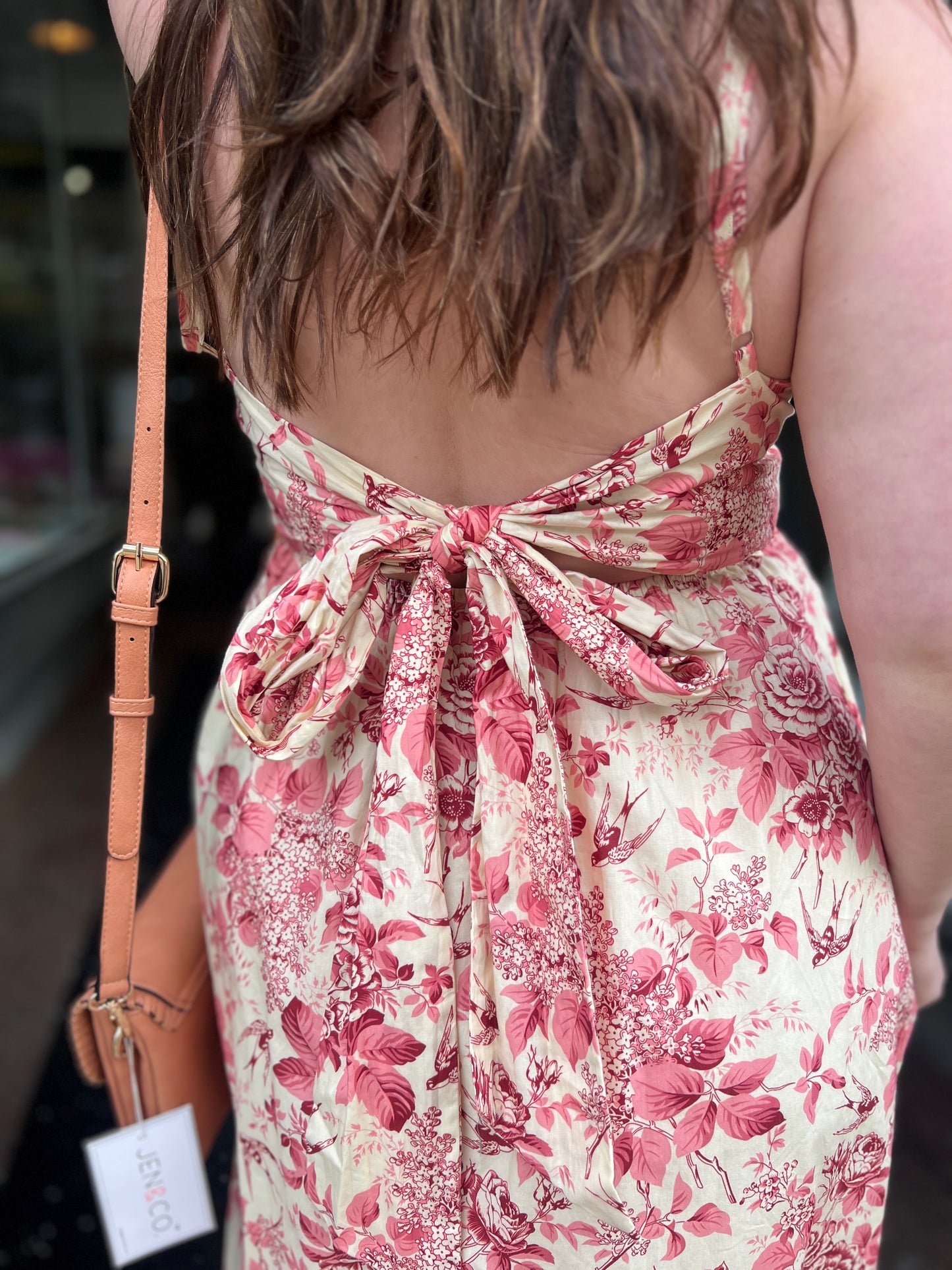 Petal Burst Maxi Dress