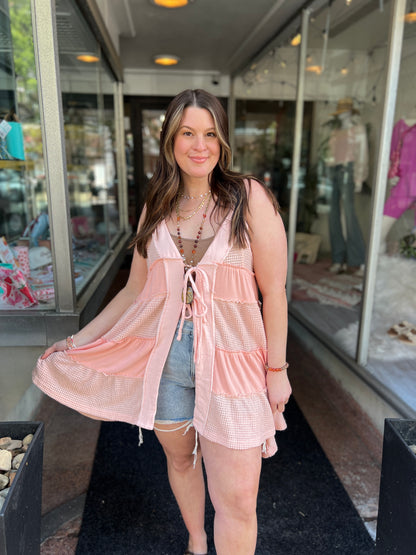 Garden Glow Tiered Dress