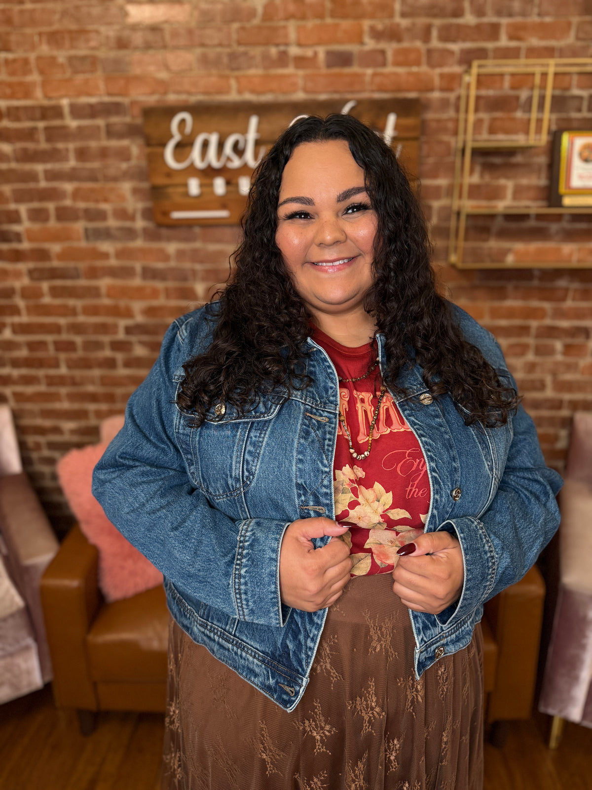 Judy Blue Dark Wash Cicily Denim Jacket