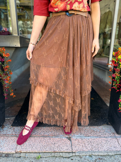 Wuthering Heights Lace Skirt