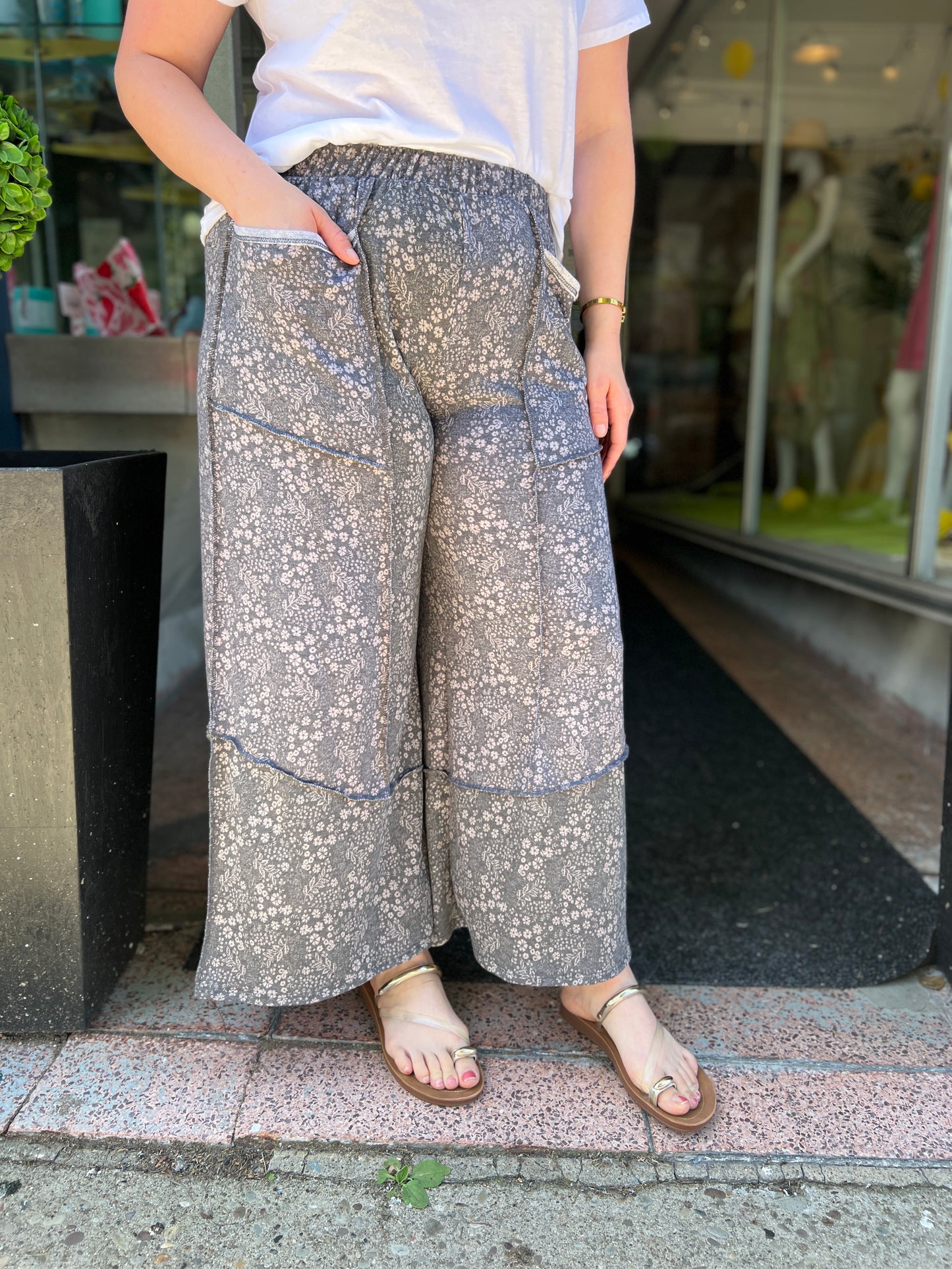 Never Stop Floral Pants