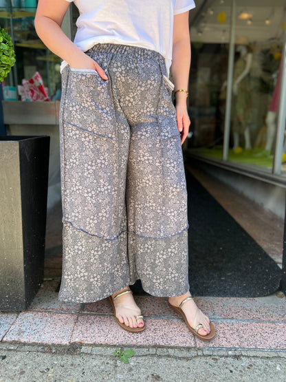 Never Stop Floral Pants