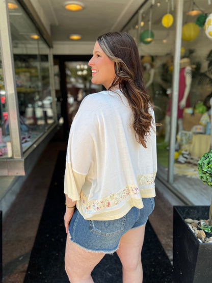 Little Things Lace Tee