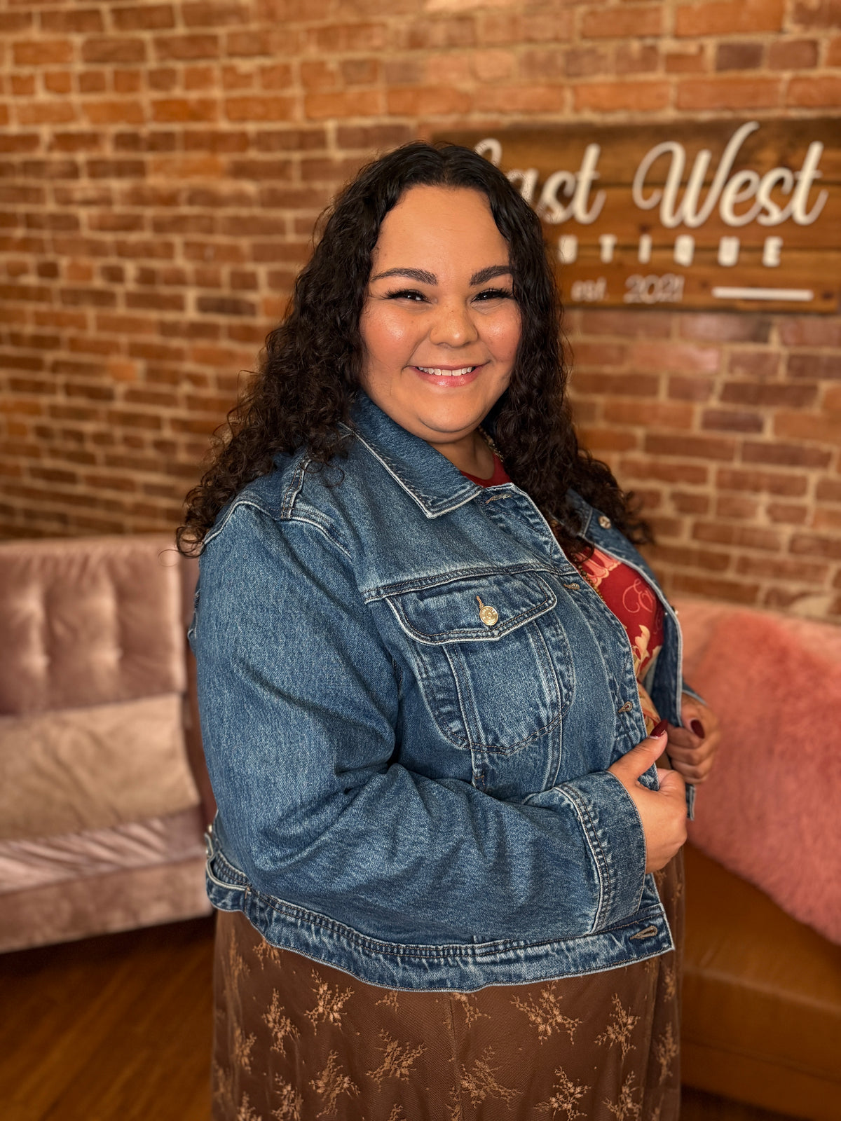 Judy Blue Dark Wash Cicily Denim Jacket