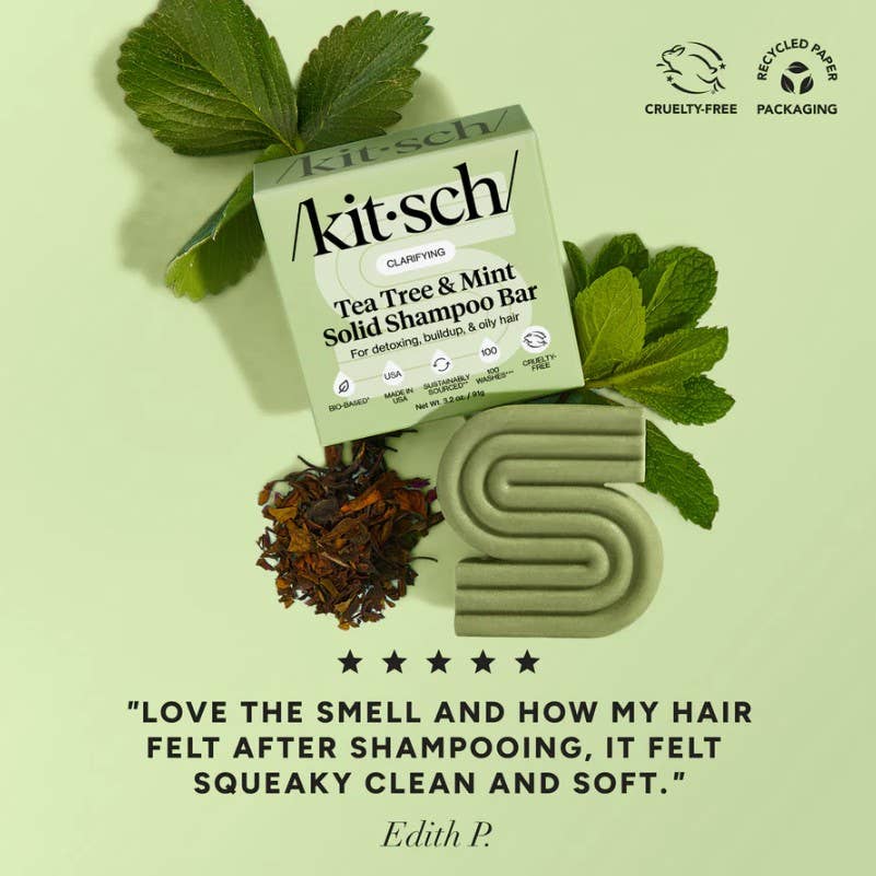 Tea Tree & Mint Shampoo & Conditioner Bar Combo
