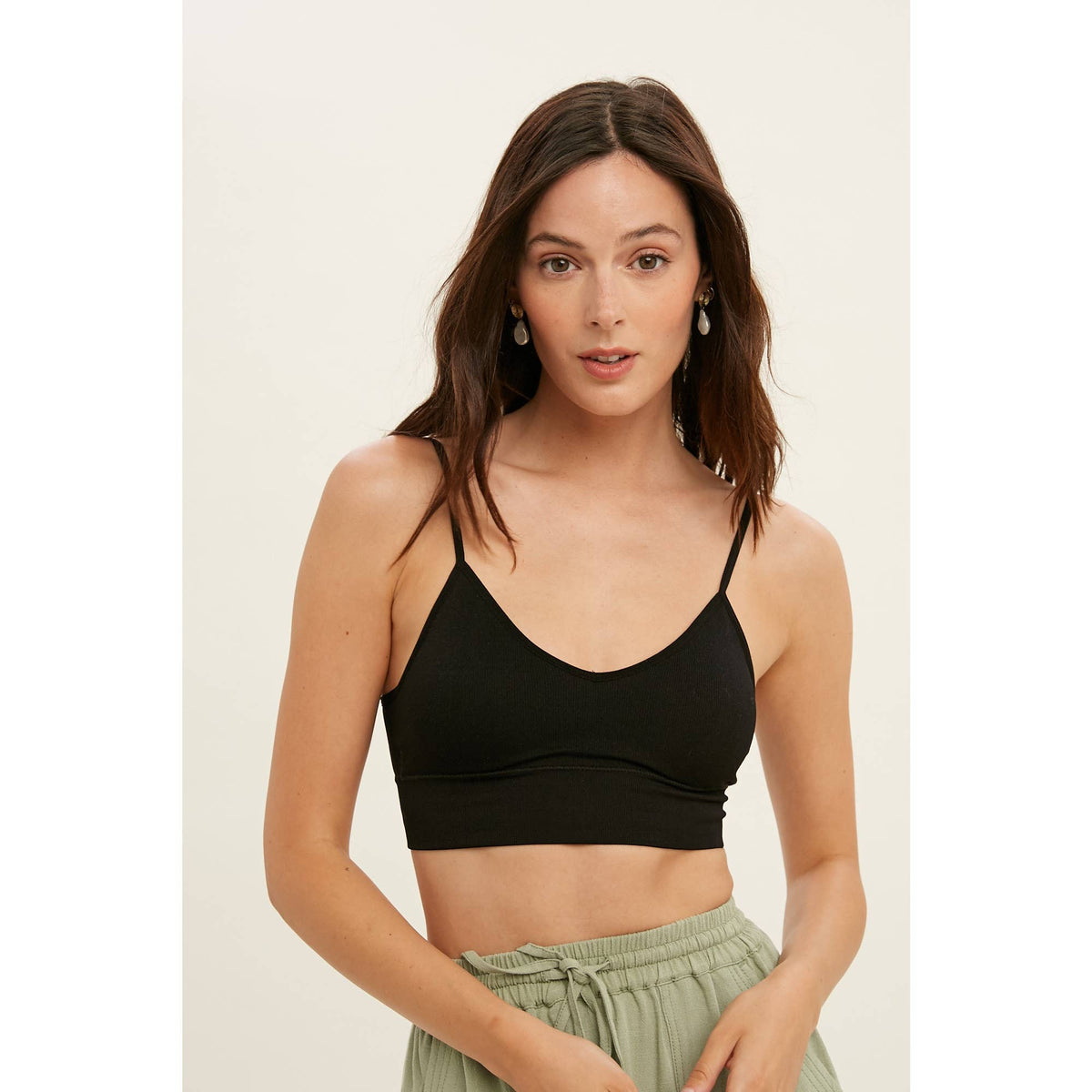 Careful Ribbed Bralette