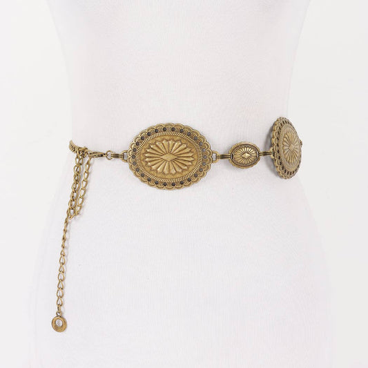 Vintage Metal Chain Belt