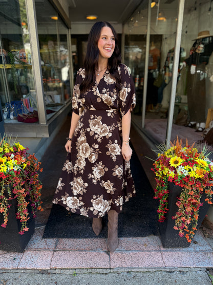I Know You Floral Dress
