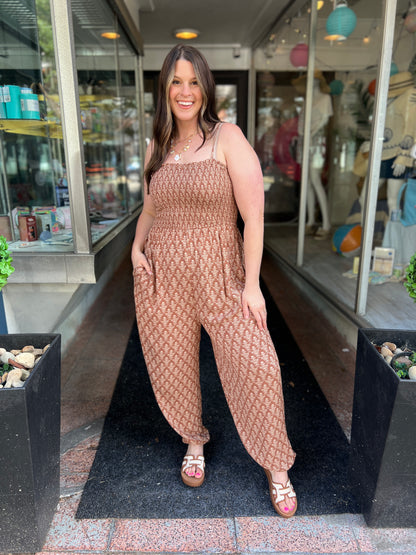 Coffee Break Jumpsuit