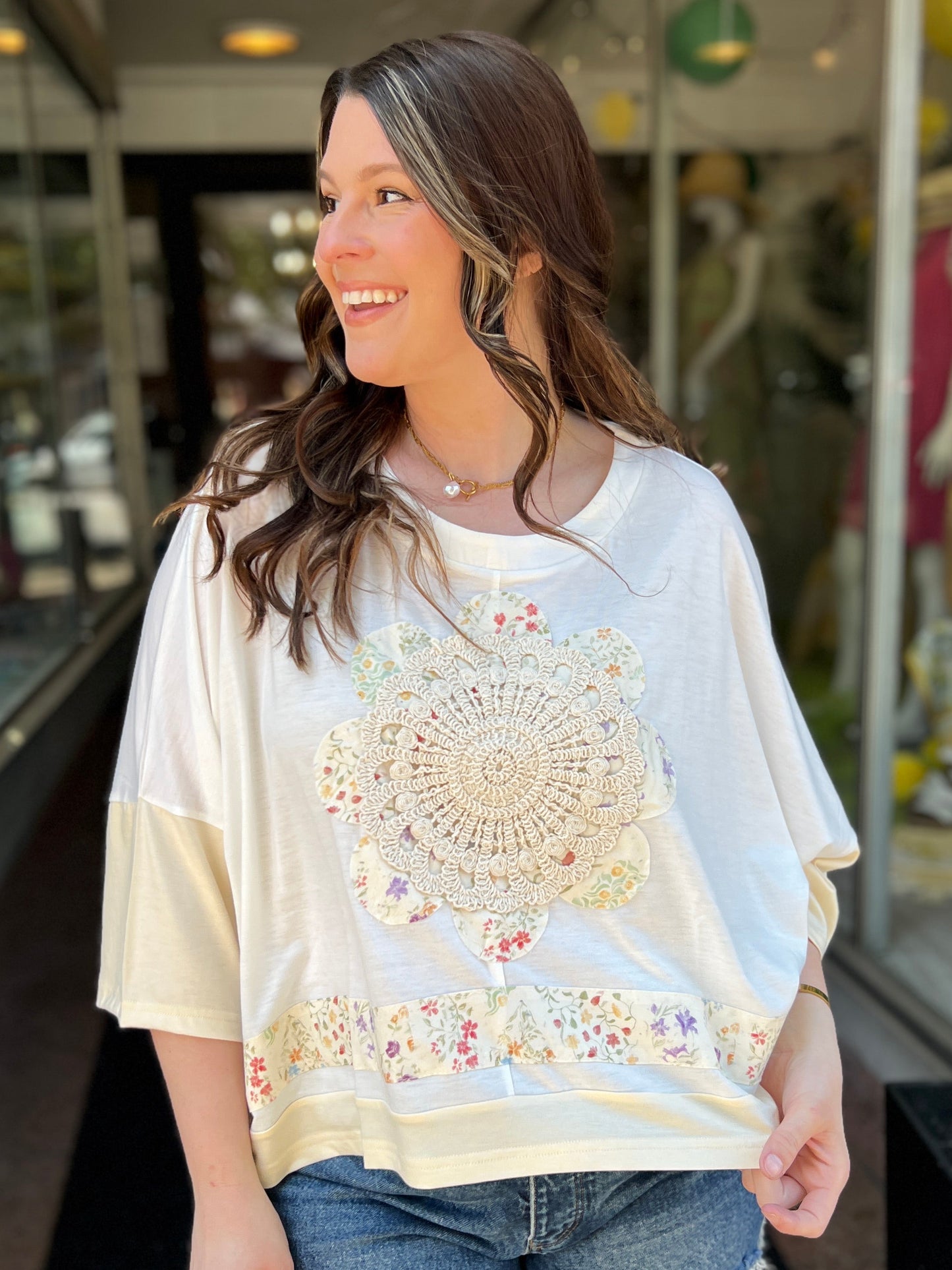 Little Things Lace Tee