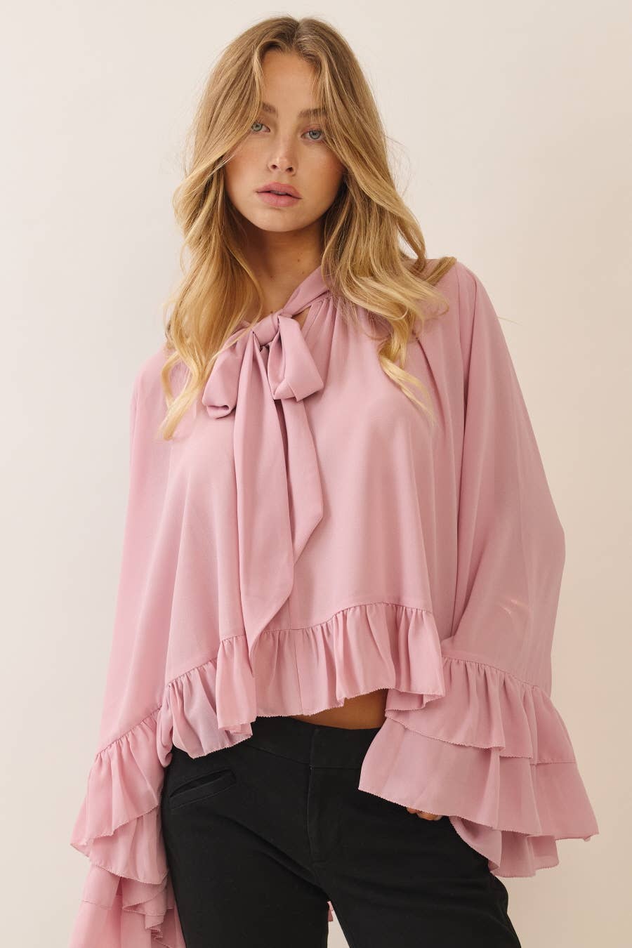Pinky Promise Chiffon Blouse