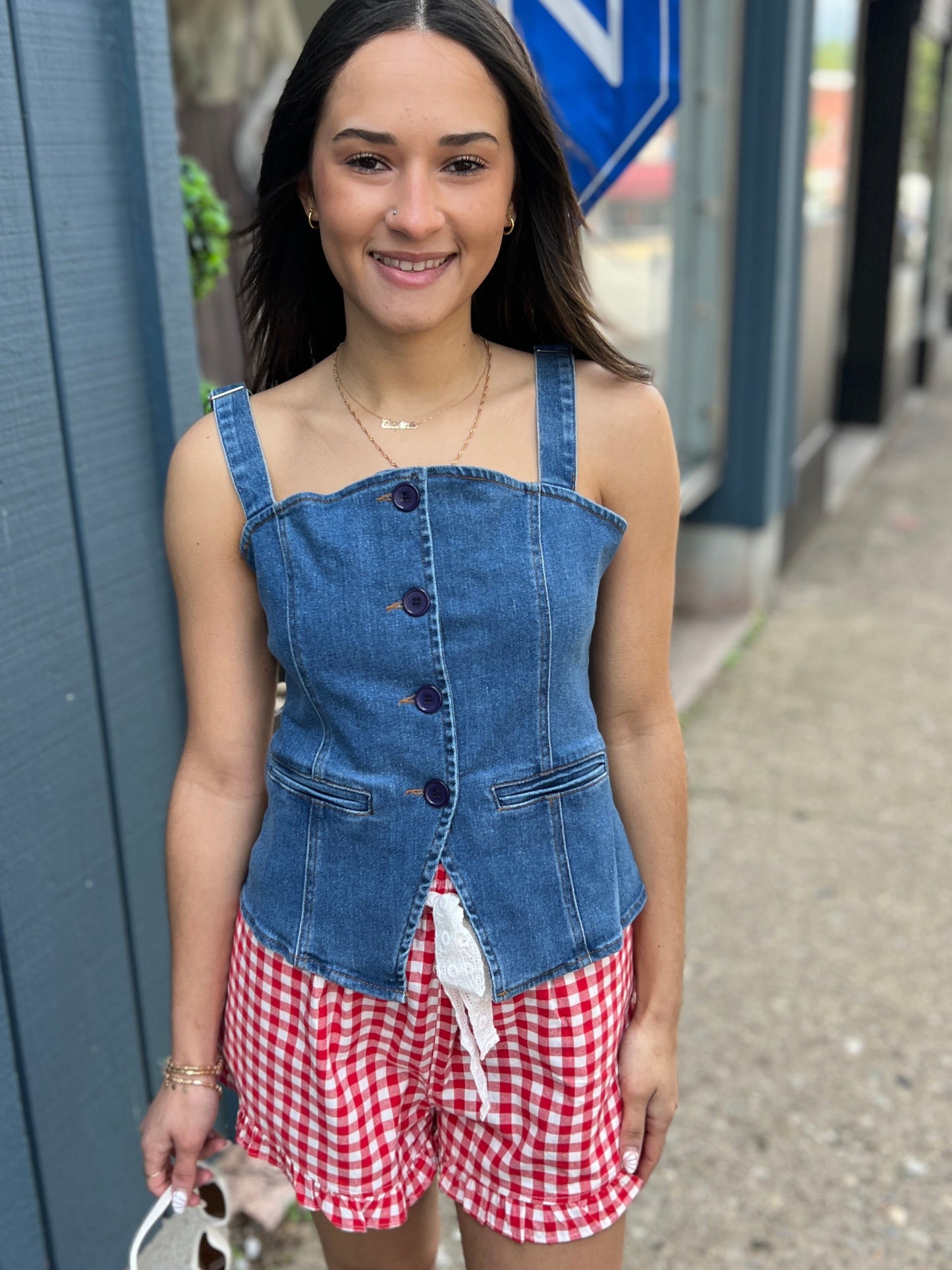 Cherry Bomb Plaid Shorts