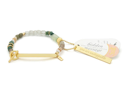 Unstoppable Hidden Message Bracelet