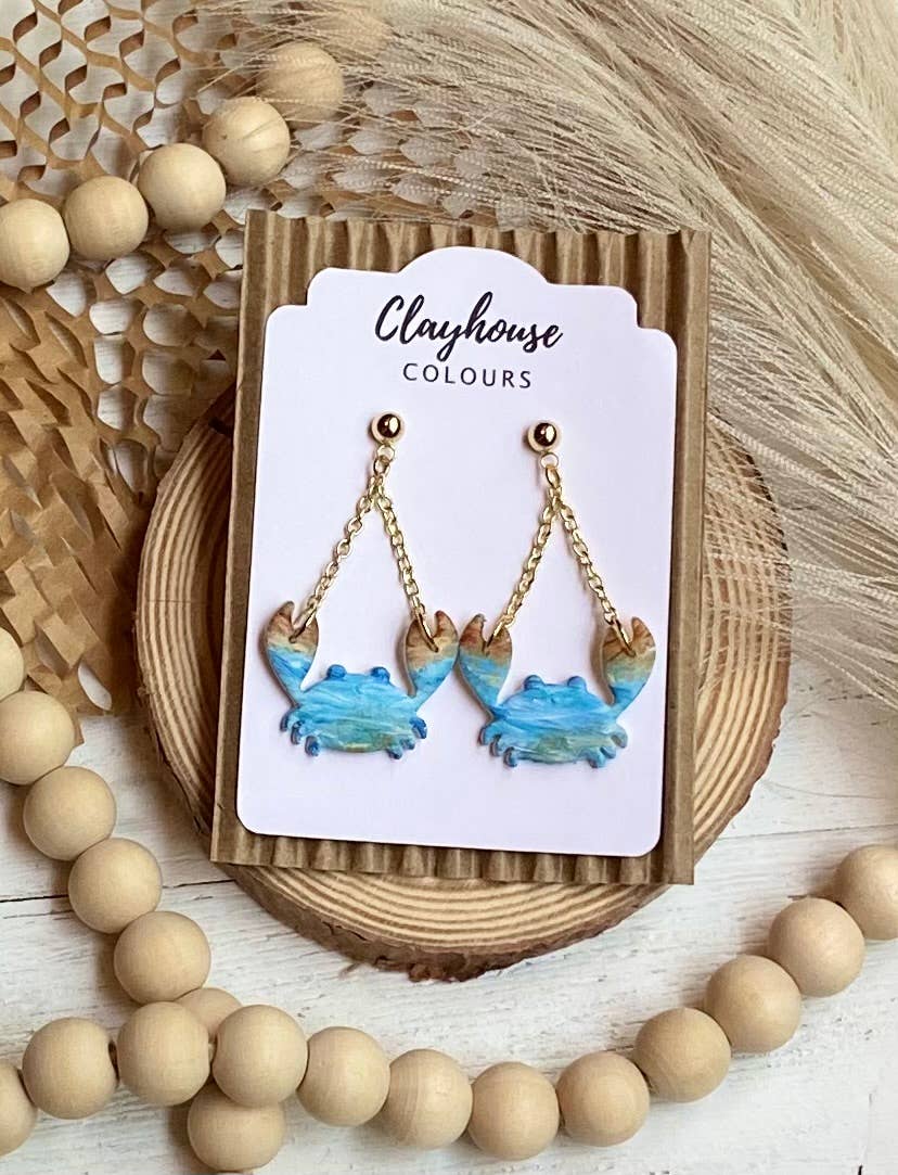 Beach Clay Earrings