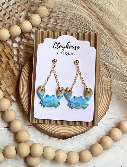 Beach Clay Earrings