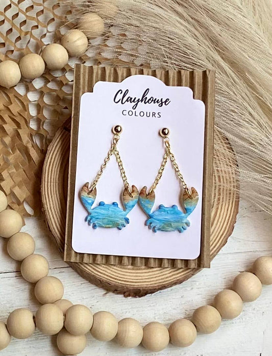 Beach Clay Earrings