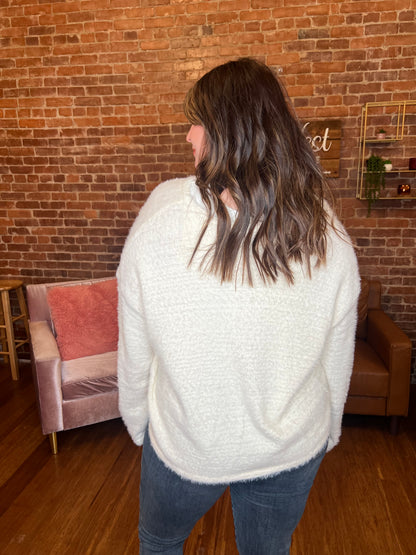 Late Snowfall Sweater
