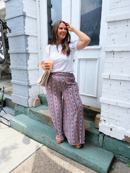 Last Blues Stripe Pants