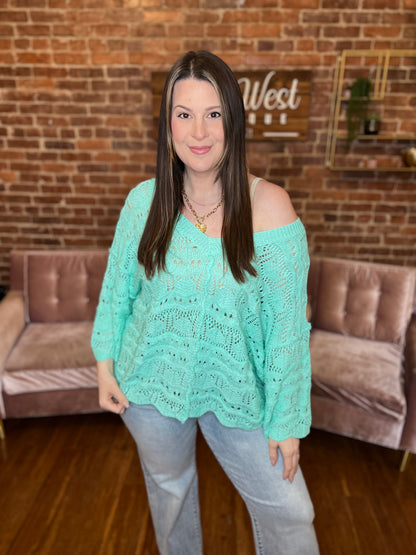 Ocean Breeze Sweater