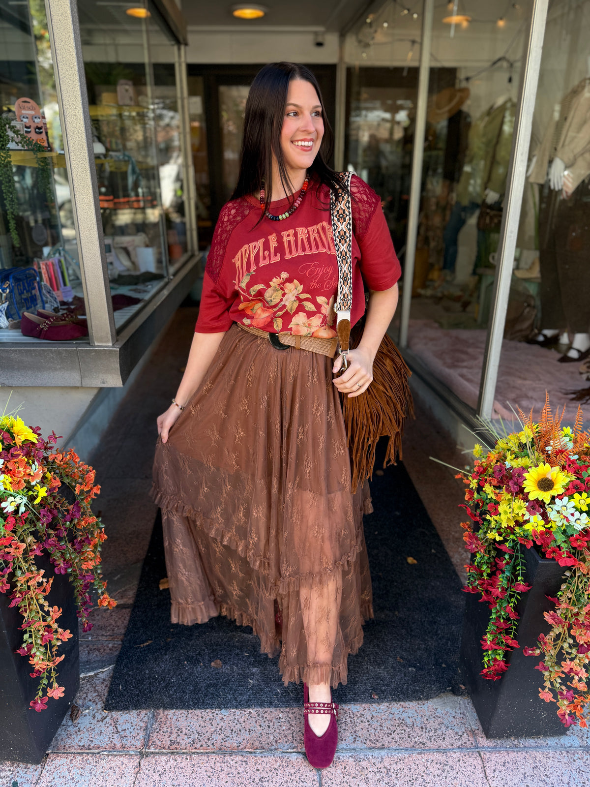 Wuthering Heights Lace Skirt