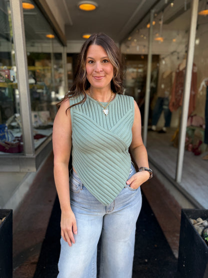Big Shot Sleeveless Sweater