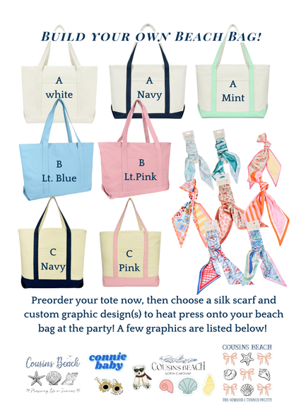 *IN-STORE ONLY* Custom Tote Bag Activity Presale