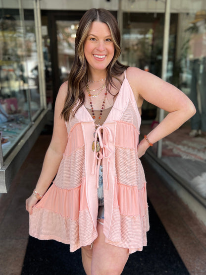 Garden Glow Tiered Dress