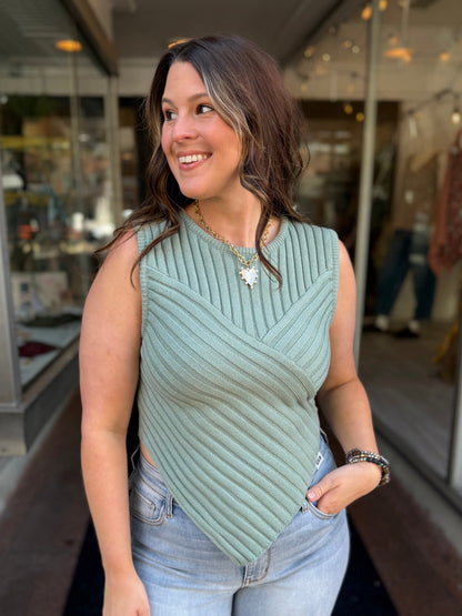 Big Shot Sleeveless Sweater