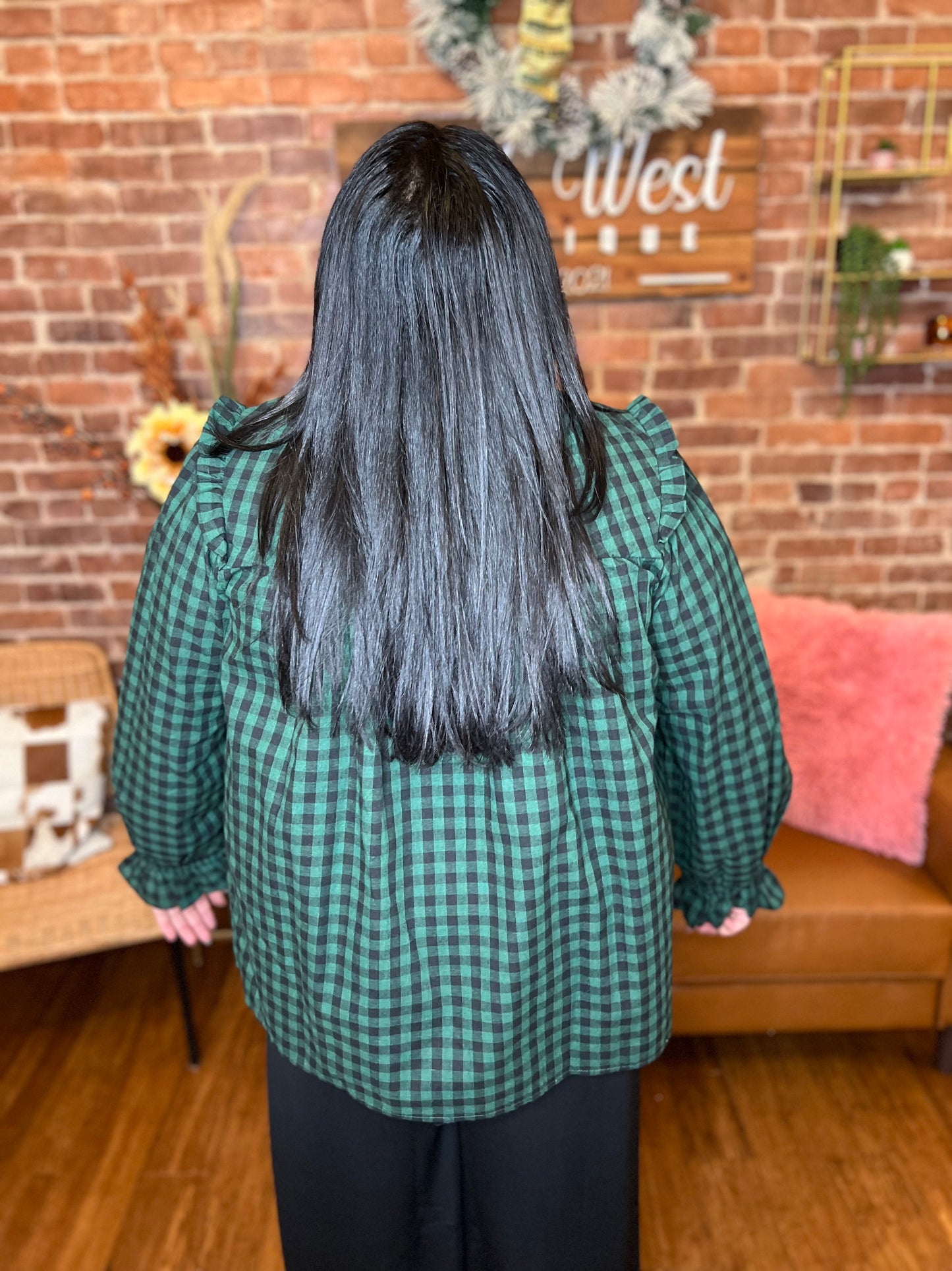 Winter Forest Blouse