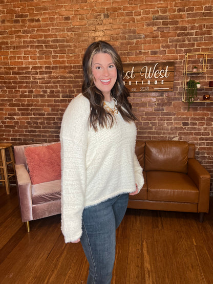 Late Snowfall Sweater