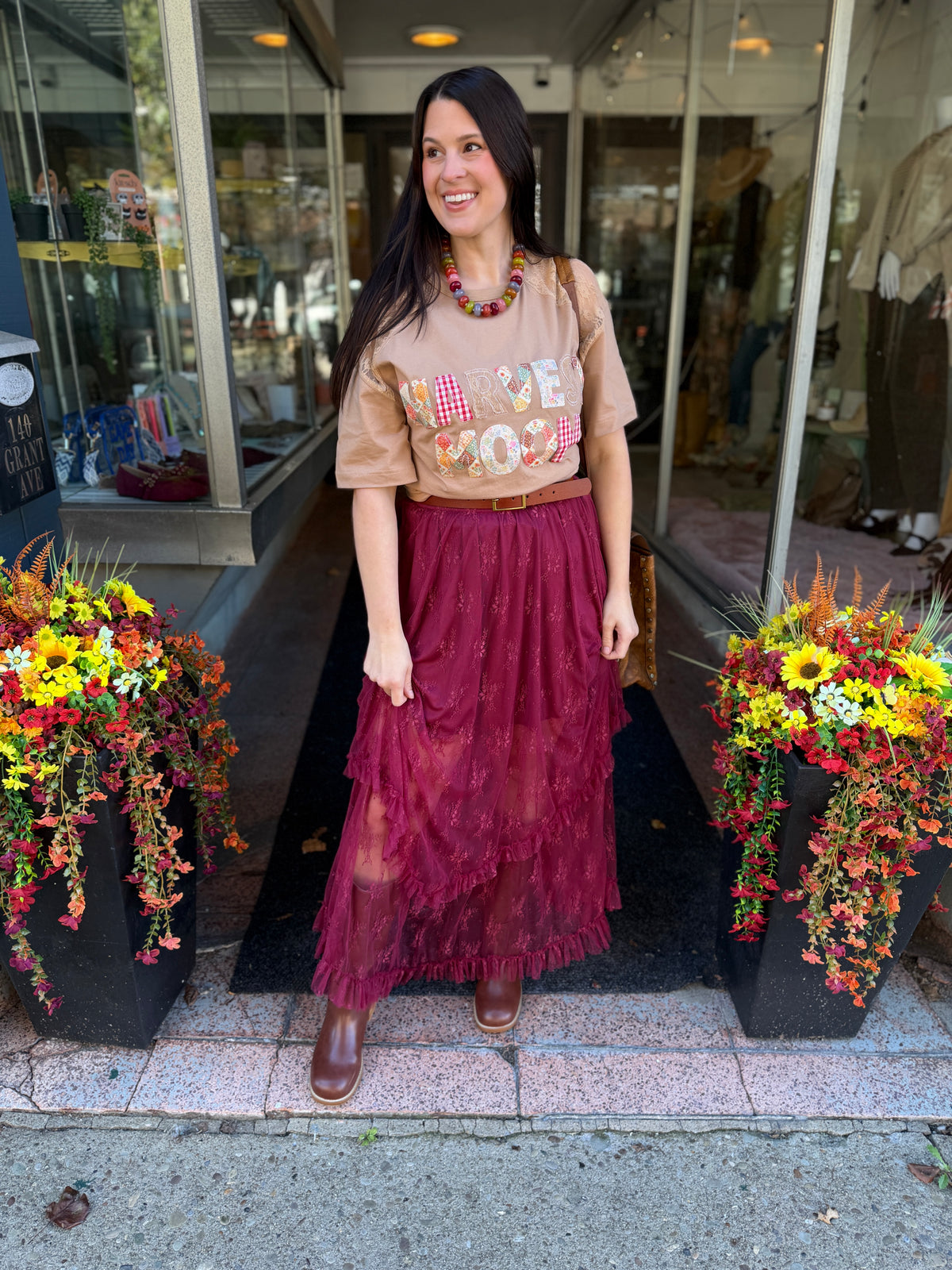 Wuthering Heights Lace Skirt