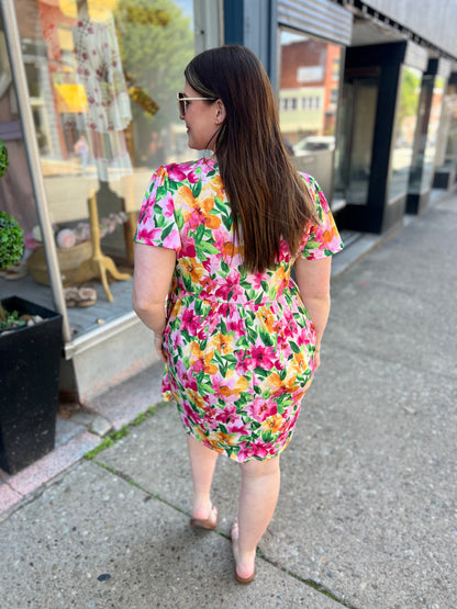Petal Breeze Babydoll Dress