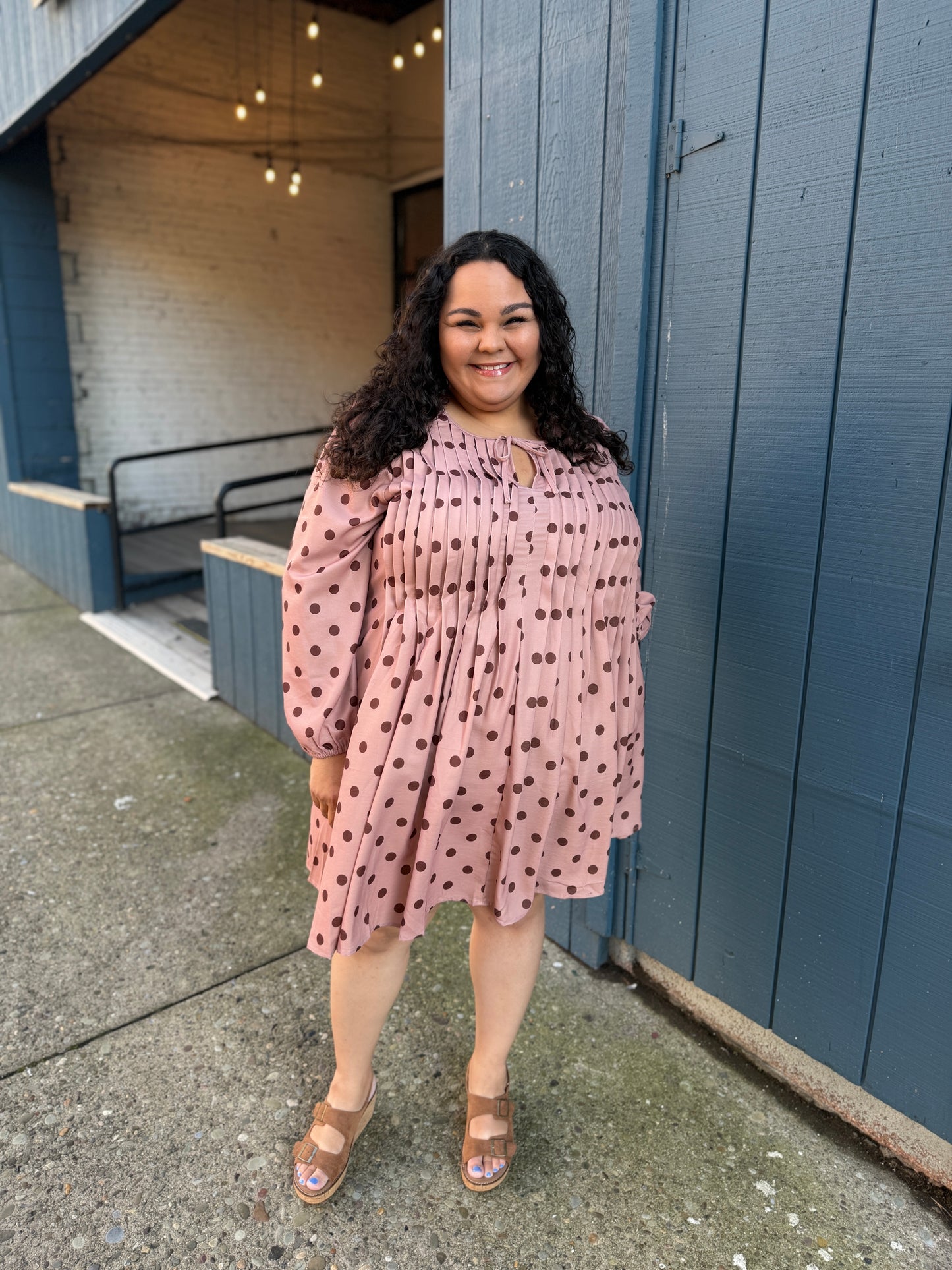 Feel Good Polka Dot Dress