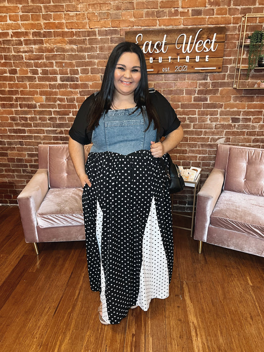 Stay With Me Denim Dress