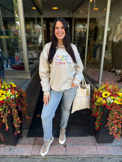 Support Public Libraries Sweatshirt